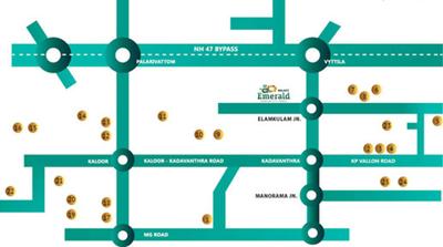 Project Image of 423.0 - 1164.0 Sq.ft 1 BHK Apartment for buy in Galaxy Emerald
