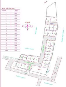 Project Image of 1725.0 - 2641.0 Sq.ft Residential Plot Plot for buy in JBM Dakshin Nagar Phase II