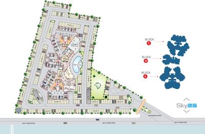 Project Image of 630.0 - 1361.42 Sq.ft 2 BHK Apartment for buy in Sky 25