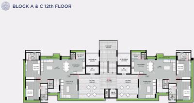 Project Image of 1170.36 - 2161.07 Sq.ft 3 BHK Apartment for buy in White Eternity