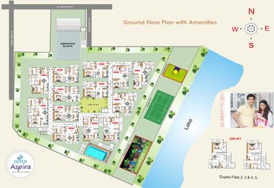 Project Image of 1175.0 - 2390.0 Sq.ft 2 BHK Apartment for buy in Lotus Aspira