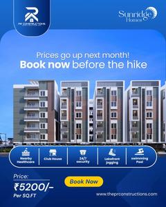 Project Image of 1200.0 - 1800.0 Sq.ft 2 BHK Apartment for buy in PR Constructions Sunridge Homes