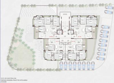 Project Image of 2556.0 - 6354.0 Sq.ft 3 BHK Apartment for buy in Nitya Aurelia