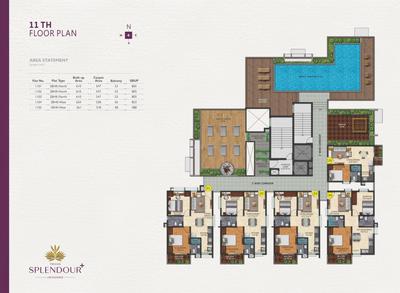 Project Image of 547.0 - 844.0 Sq.ft 2 BHK Apartment for buy in Triaxis Splendour Plus