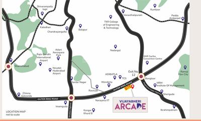 Project Image of 1560.0 - 2015.0 Sq.ft 3 BHK Apartment for buy in Vijaya Bheri Arcade