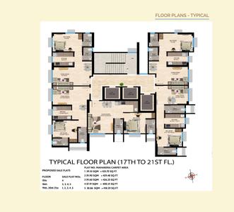 Project Image of 400.31 - 601.82 Sq.ft 1 BHK Apartment for buy in Podar Avanta Heights