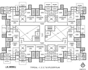 Project Image of 653.0 - 922.0 Sq.ft 1 BHK Apartment for buy in Tulsi Ratna