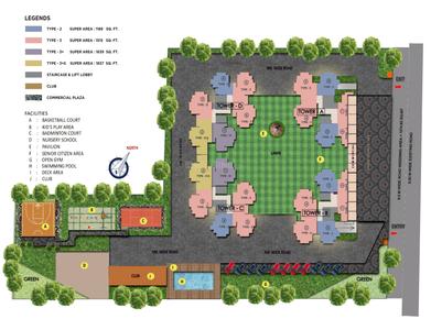 Project Image of 1189.0 - 1837.0 Sq.ft 2 BHK Apartment for buy in Apex Sky Height