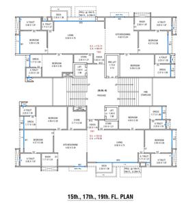 Project Image of 1145.93 - 1847.09 Sq.ft 3 BHK Apartment for buy in Paradise Pride