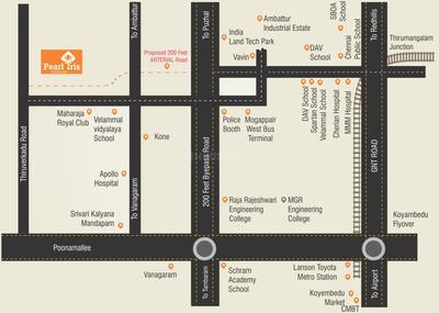 Project Image of 662.0 - 1390.0 Sq.ft 1 BHK Apartment for buy in GP Pearl Iris