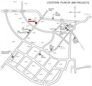 Project Image of 881.0 - 1744.0 Sq.ft 1 BHK Apartment for buy in JMD The Park Way