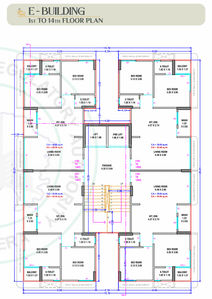 Project Image of 694.92 - 1017.19 Sq.ft 2 BHK Apartment for buy in Mahavir Anant Aurelia Baug