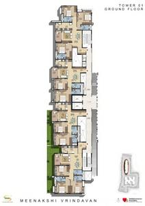 Project Image of 1415.0 - 2069.0 Sq.ft 2 BHK Apartment for buy in S Balan Meenakshi Vrindavan