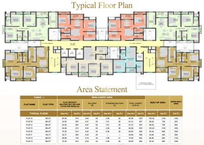 Project Image of 363.5 - 914.5 Sq.ft 1 BHK Apartment for buy in Shrachi Olivia Garden