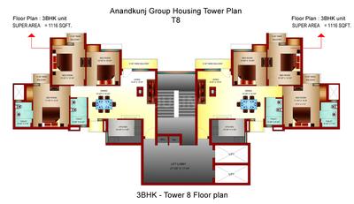 Project Image of 808.8 - 1291.67 Sq.ft 3 BHK Apartment for buy in SNG Anandkunj Phase 1