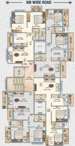 Project Image of 561.98 - 576.84 Sq.ft 2 BHK Apartment for buy in Pratham New Gulmohar CHS