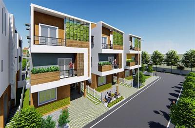Project Image of 1600.06 - 2345.56 Sq.ft 4 BHK Villa for buy in Radiance Blossom Phase II