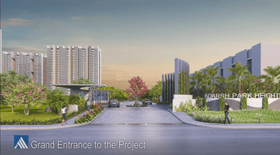 Project Image of 909.0 - 1289.0 Sq.ft 2 BHK Apartment for buy in Adarsh Park Heights Phase 2