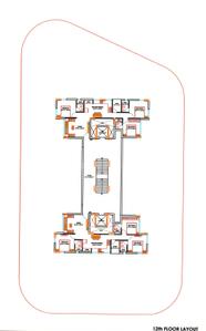 Project Image of 732.38 - 831.08 Sq.ft 3 BHK Apartment for buy in Aakruti Aura