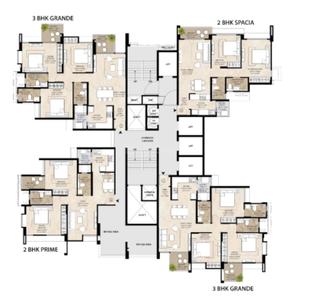 Project Image of 710.42 - 1046.91 Sq.ft 2 BHK Apartment for buy in Mahindra Nestalgia