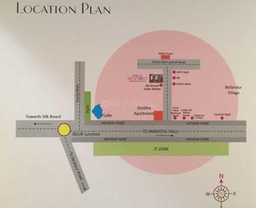 Project Image of 1527.0 - 1550.0 Sq.ft 3 BHK Apartment for buy in Paras Meadows