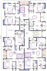 Project Image of 0.0 - 2200.0 Sq.ft 3 BHK Apartment for buy in Pushkar Narayana Nilaya