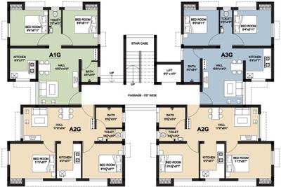 Project Image of 465.0 - 755.0 Sq.ft 1 BHK Apartment for buy in Arun Lathangi