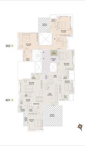 Project Image of 1986.0 - 2280.0 Sq.ft 3 BHK Apartment for buy in Tejraaj Tej Crest