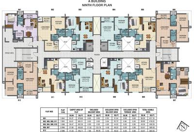 Project Image of 363.0 - 580.0 Sq.ft 1 RK Apartment for buy in Naiknavare Neelaya Building B