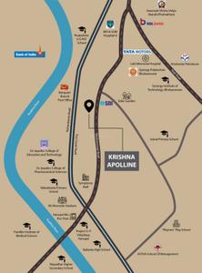 Project Image of 1410.08 - 1908.37 Sq.ft 2 BHK Apartment for buy in Krishna Apolline
