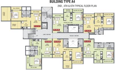 Project Image of 645 Sq.ft 1 BHK Apartment / Flat for sale in Ulhasnagar for Rs. 3500000