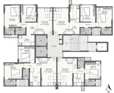 Project Image of 428.0 - 643.0 Sq.ft 1 BHK Apartment for buy in Hi Bliss Tower