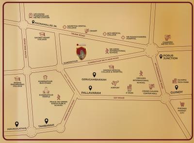Project Image of 1189.0 - 2579.0 Sq.ft 2 BHK Apartment for buy in Casagrand Massimo