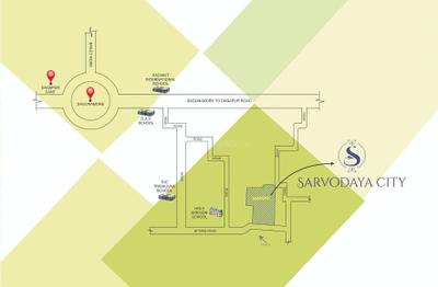Project Image of 911.0 - 1628.0 Sq.ft 2 BHK Apartment for buy in Sarvodaya City