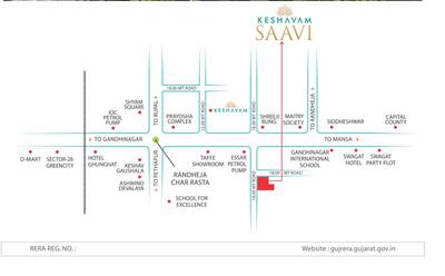 Project Image of 1067.67 - 1107.39 Sq.ft 3 BHK Apartment for buy in Keshavam Saavi
