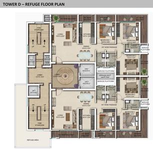 Project Image of 1322.99 - 2991.94 Sq.ft 3 BHK Apartment for buy in Regency Palms Phase IV