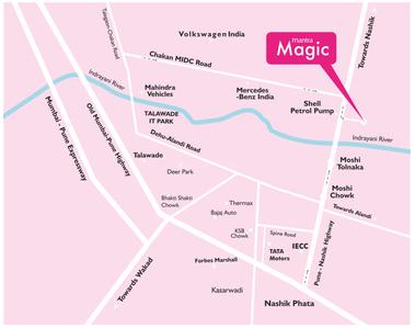 Project Image of 334.0 - 638.0 Sq.ft 1 BHK Apartment for buy in Mantra Magic Phase 6