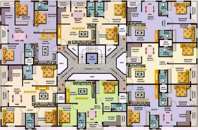 Project Image of 1029.0 - 1324.0 Sq.ft 2 BHK Apartment for buy in The Florentine Residency