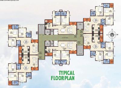 Project Image of 1104.0 - 1345.0 Sq.ft 2 BHK Apartment for buy in Confident Symphony