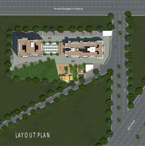 Project Image of 606.0 - 1077.0 Sq.ft 1 BHK Apartment for buy in Vastu Buildcorp River Nest
