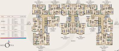 Project Image of 1610.0 - 2933.0 Sq.ft 2.5 BHK Apartment for buy in Purple Melodia