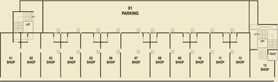 Project Image of 163.0 - 225.0 Sq.ft 1 BHK Apartment for buy in Yogi Shree Akshar Adhwait