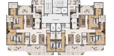 Project Image of 3284.0 - 4769.0 Sq.ft 3 BHK Apartment for buy in Vamana Riseonic