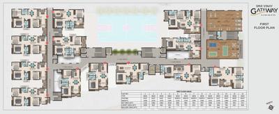 Project Image of 710.31 - 1130.43 Sq.ft 2 BHK Apartment for buy in SMR Gateway Phase 2
