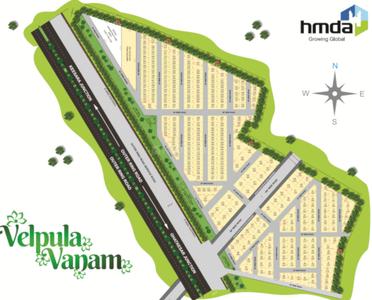 Rise Velpula Vanam Layout Plan 1