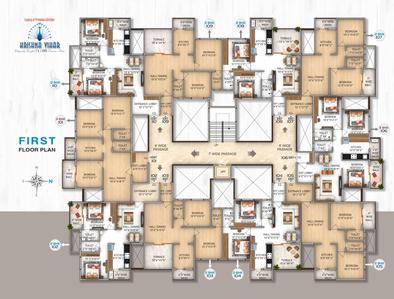 Project Image of 1081.0 - 1320.0 Sq.ft 2 BHK Apartment for buy in Krishna Vihar