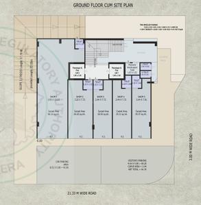 Project Image of 632.27 - 822.9 Sq.ft 2 BHK Apartment for buy in S B Blessings
