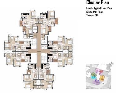 Project Image of 572.0 - 988.0 Sq.ft 1 BHK Apartment for buy in Prestige Primrose Hills Ph I