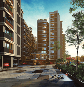 Project Image of 630.44 - 953.04 Sq.ft 2 BHK Apartment for buy in Savaliya Krish Luxuria
