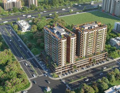Project Image of 1510.93 - 1696.82 Sq.ft 4 BHK Apartment for buy in The Twin Towers